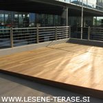 Lesene terase Lesene terase